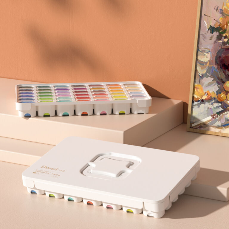 Dmast art supplies packaging design by thread 13