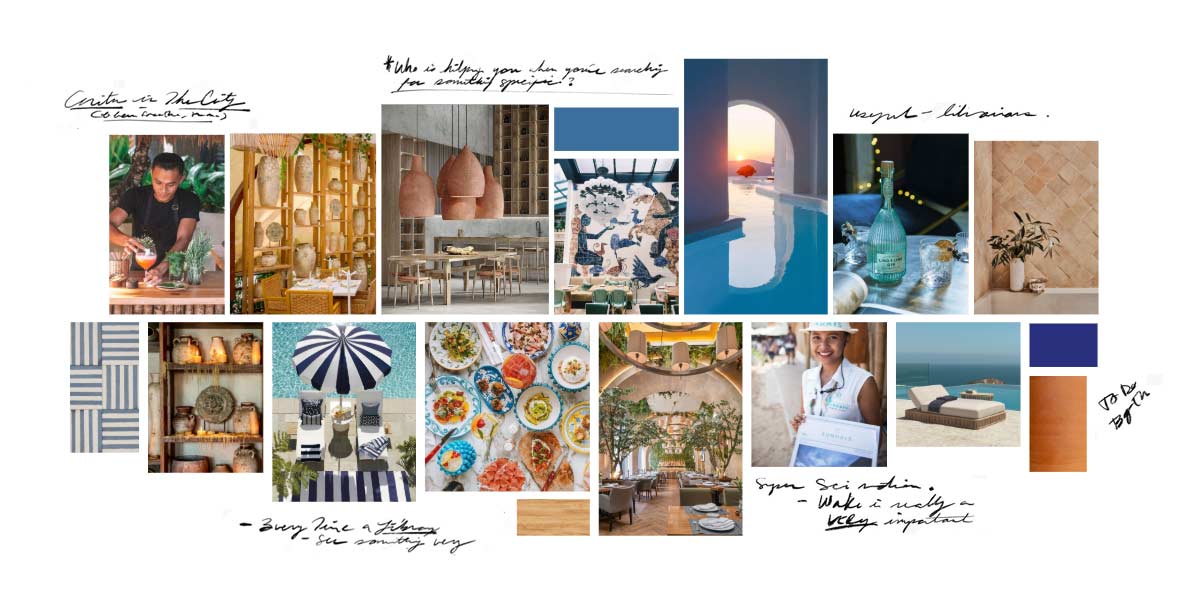 Thread Brand moodboard for FIRA
