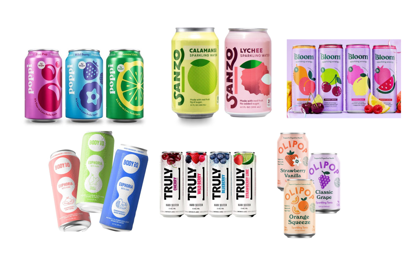 Packaging trend flavor icons