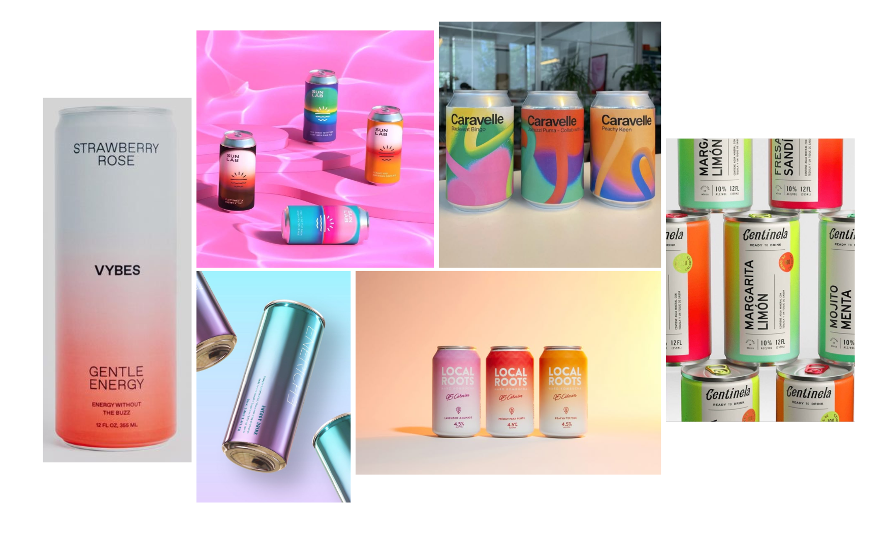 Packaging trend gradients